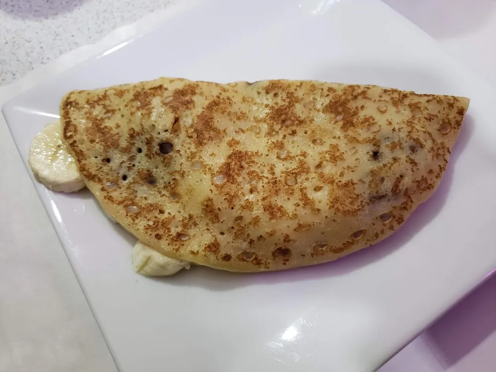 Nutella Banana Crepe