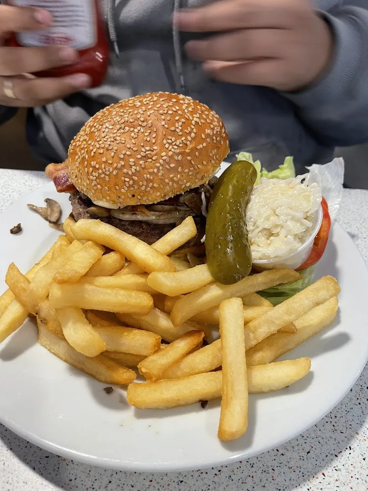 Super Burger with Fries